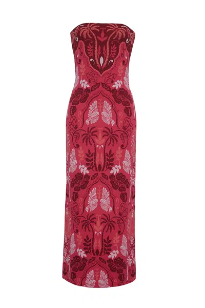 Cara Cara New York Kinsley Dress In Sanibel Island Pink