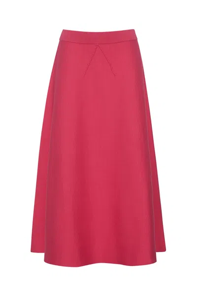 Cara Cara New York Kneeland Skirt In Watermelon