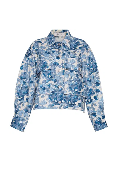 Cara Cara New York Kobie Jacket In Berries Egret