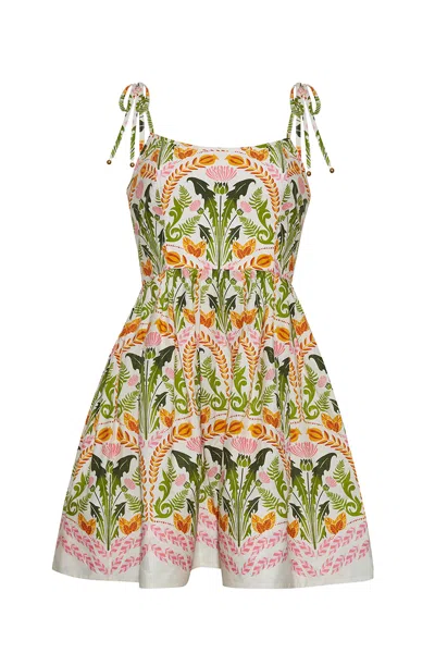 Cara Cara New York Laia Dress In Juniper Egret