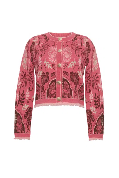 Cara Cara New York Livi Jacket In Sanibel Island Pink