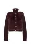 Cara Cara New York Logan Jacket In Brown