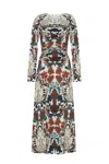 Cara Cara New York Maisy Dress In Gray