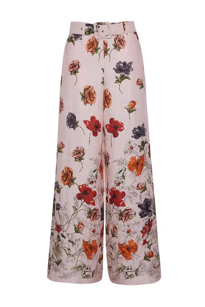 Cara Cara New York Mayflower Pants In Botanica Blush