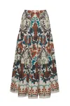 Cara Cara New York Melanie Skirt In Gray