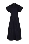 Cara Cara New York Nash Midi Dress In Black