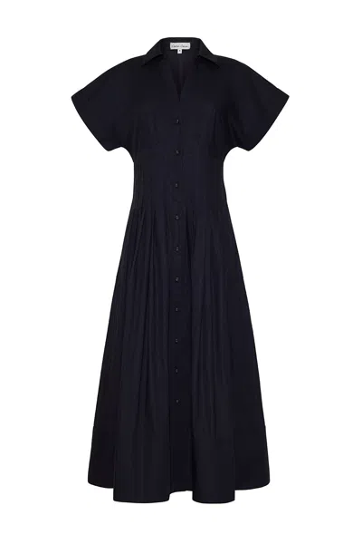 Cara Cara New York Nash Midi Dress In Black