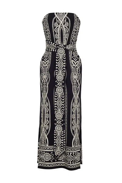 Cara Cara New York Newcastle Dress In Rowan Black