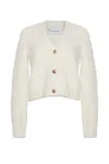 Cara Cara New York Nola Boucle Cardigan In Ivory