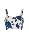 Cara Cara New York Opal Top In Rosehip Blue