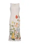 Cara Cara New York Orel Dress In Nectar Egret