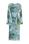 Cara Cara New York Pepper Dress In Wisteria Light Blue