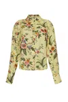 Cara Cara New York Perfect Shirt In Chintz Yellow