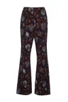 Cara Cara New York Pisa Pant In Marcel Black Coral