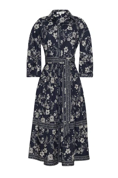 Cara Cara New York Raya Dress In Evening Meadow Mist
