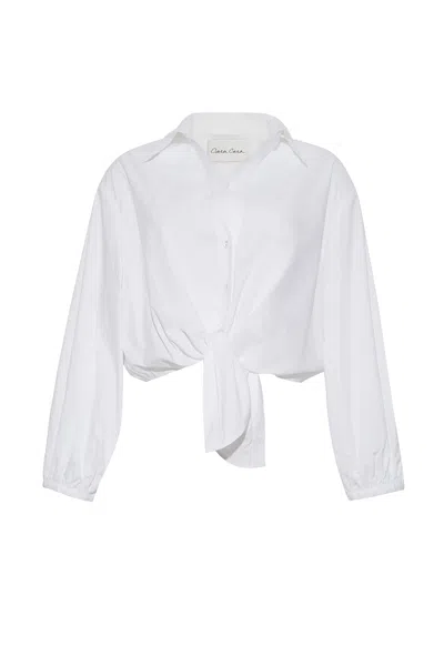 Cara Cara New York Rumson Top In White