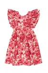 Cara Cara New York Sage Dress In Berries Pink
