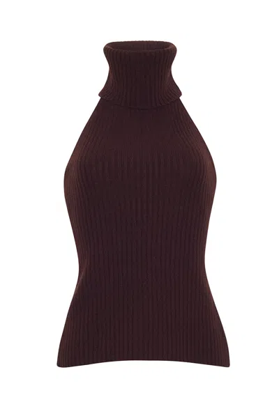 Cara Cara New York Samson Top In Cocoa