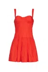 Cara Cara New York Santiago Mini Dress In Red