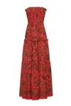Cara Cara New York Strapless Tatiana In Marcel Coral