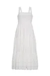 Cara Cara New York Taormina Dress In Bria Eyelet Ivory