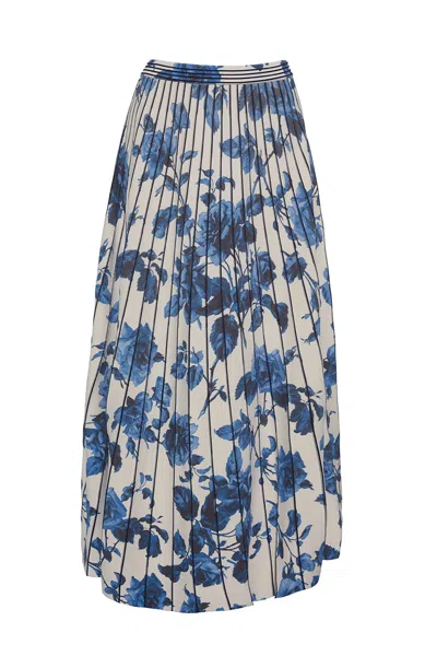 Cara Cara New York Tavira Skirt In Altha Flora Stone