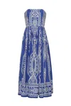 Cara Cara New York Torres Dress In Rowan Cobalt