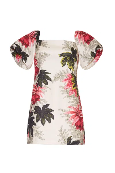 Cara Cara New York Tully Mini Dress In Natura Egret