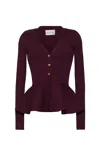 Cara Cara New York Viva Top In Burgundy