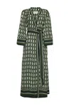 Cara Cara New York Woodford Dress In Le Tile Green