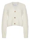 Cara Cara Nola Boucle Cardigan In Neutral