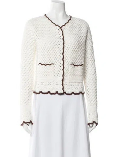 Pre-owned Cara Cara Open Front Sweater W/ Tags In Multi