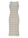 Cara Cara Orel Midi Dress In Neutral