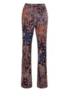 Cara Cara Paisley-print Trousers In Multi