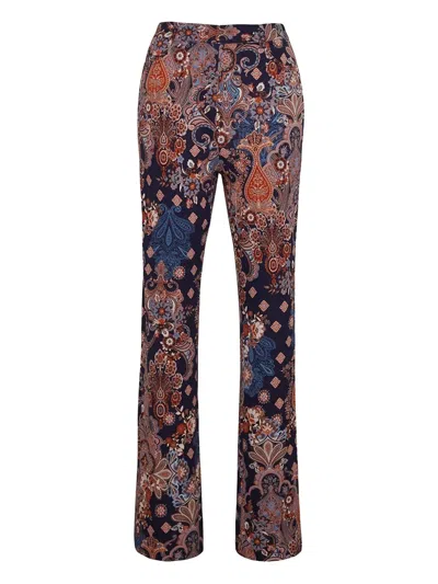Cara Cara Paisley-print Trousers In Multi