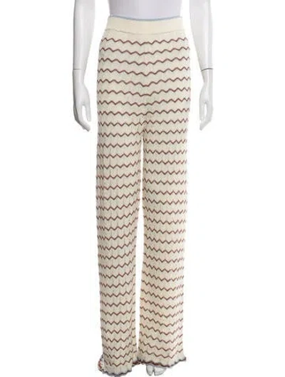 Pre-owned Cara Cara Patterned Wide Leg Pants W/ Tags In Multicolor