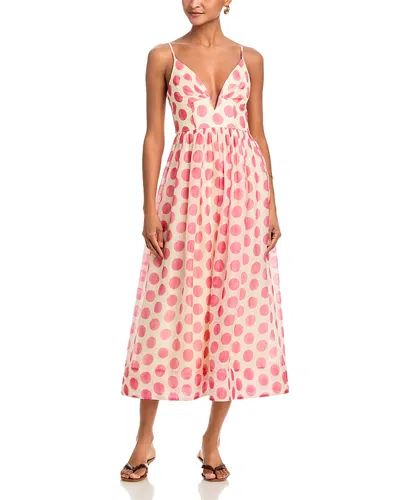 Cara Cara Pero Midi Dress In White