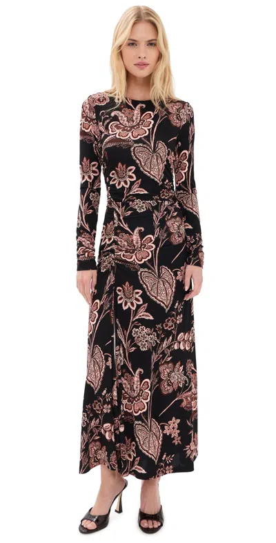 Cara Cara Piermond Dress Linden Bloom Black