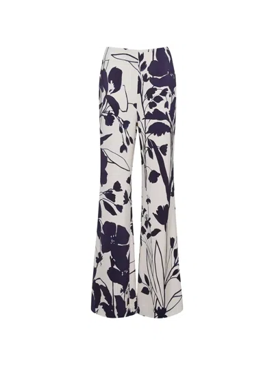 Cara Cara Pisa Floral-print Trousers In Multi
