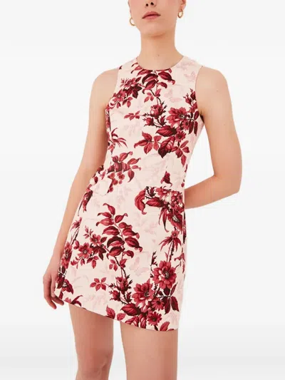 Cara Cara Posie Floral-print Mini Dress In Multi