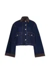 Cara Cara Ralph Denim Jacket In Blue