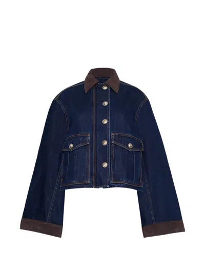 Cara Cara Ralph Denim Jacket In Blue