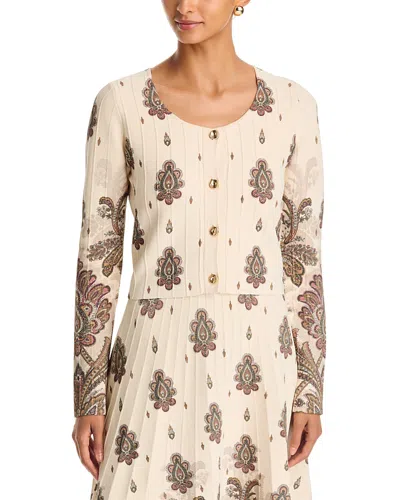 Cara Cara Rose Cardigan In Neutral