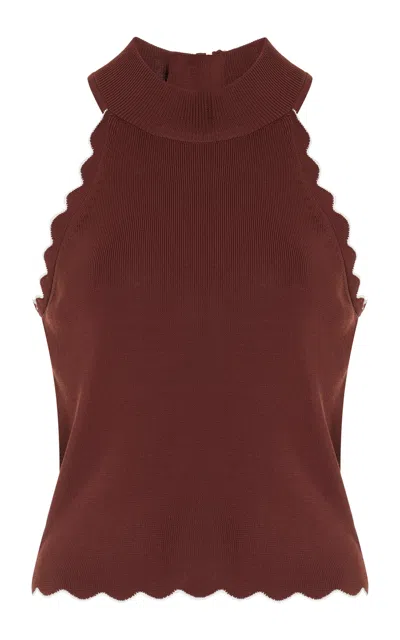 Cara Cara Rosendale Knit Top In Brown