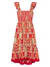 Cara Cara Ruby Dress Lana Egret