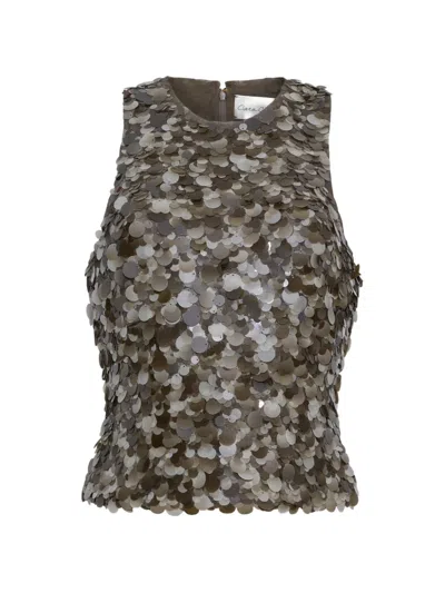 Cara Cara Senza Sequin-embellished Top In Multi