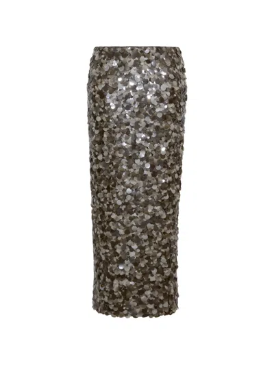 Cara Cara Sienna Sequin-embellished Midi Skirt In Multi