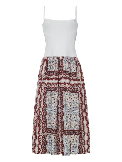 Cara Cara Tammy Midi Dress In White