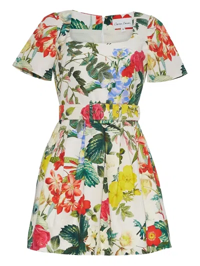Cara Cara Tara Mini Dress In Multi