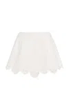 Cara Cara Trish Broderie-anglaise Cotton Shorts
